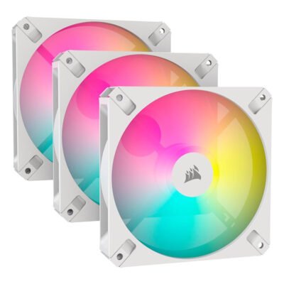 Corsair  AR120 RGB Fan 120mm Tripel Fan – White