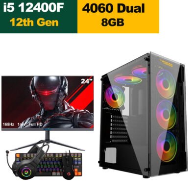 Customised Gaming i5-12400F, H610 Motherboard,