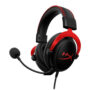 HyperX Cloud II, 7.1 Surround Sound Wired Gaming Headset for PC, PS5, PS4, Xbox One, Switch - Red