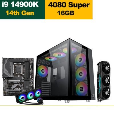 Gaming PC i9-14900K, Asus Z790-A D5 MB, 32GB DDR5...