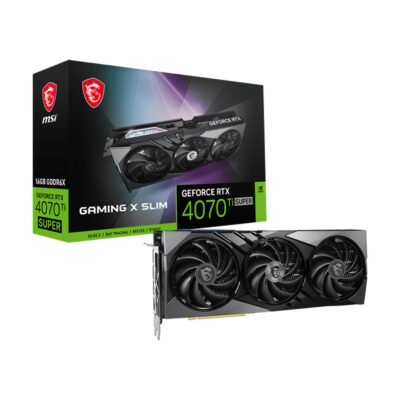 MSI GeForce RTX 4070Ti Super Gaming X Slim 16GB