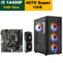 Gaming PC i5-14400F, RTX 4070 Super 12GB VGA,32GB DDR4 RAM