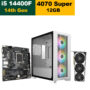 Gaming PC i5-14400F, RTX 4070 Super 12GB, DDR5 32GB