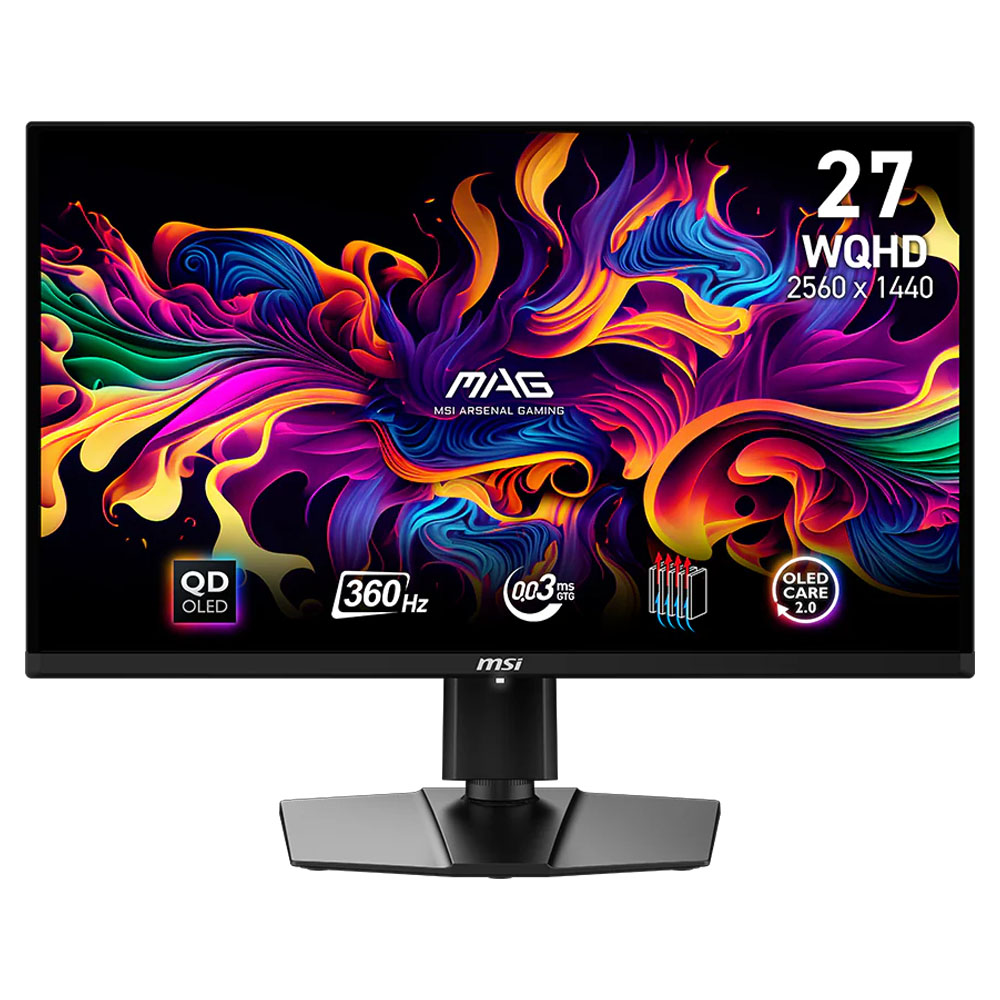 MSI MAG 271QPX – 27 Inch WQHD 360Hz 0.03ms HDMI...