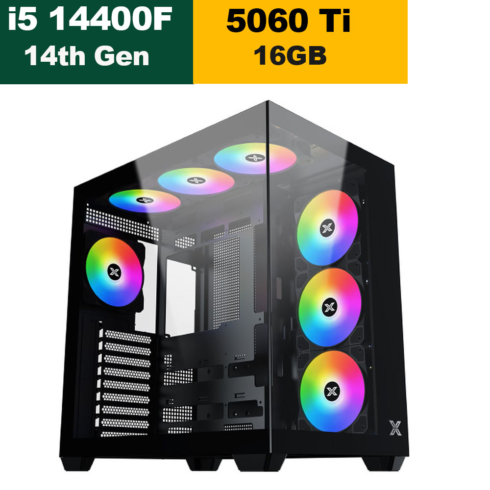 Gaming PC i7-14400F CPU, RTX 5060 Ti 16GB,...