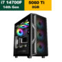 Gaming PC, i7-14700F, RTX 5060 Ti 8GB 32GB DDR5