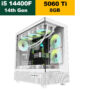 Gaming PC, i5-14400F,, RTX 5060 Ti 8GB, 16GB DR5, 1TB M.2 Nvme