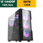 Gaming PC, i5-14400F,, RTX 5070 12GB, 16GB DR5, 1TB M.2 Nvme