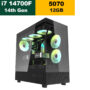 Gaming PC, i7-14700F,, RTX 5070 12GB, 32GB DR5, 1TB M.2 Nvme